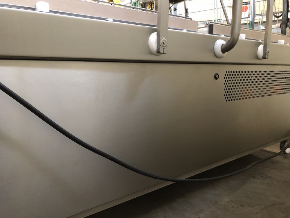 Used Boss double chamber vacuum machine