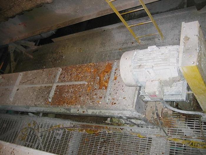 Used Impco Dilution Conveyor, 20Ft. Wide, 15Ft. Long, 44" Wide Inlet Chute, Gearbox And Motor #21429