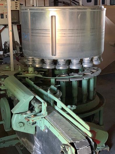 Horix 18-Valve Rotary Gravity Juice Filler