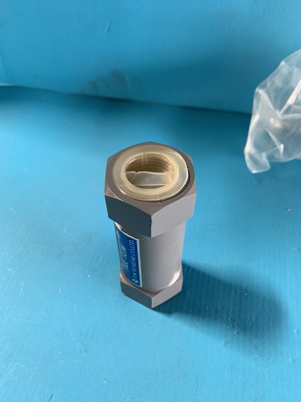 Used Tokyo Keiki In-Line Check Valve DT8P1-06-30-11-JA-J
