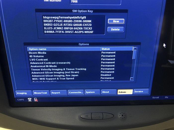 Gebraucht GE Vivid 7 Ultraschallgerät mit 3 Sonden