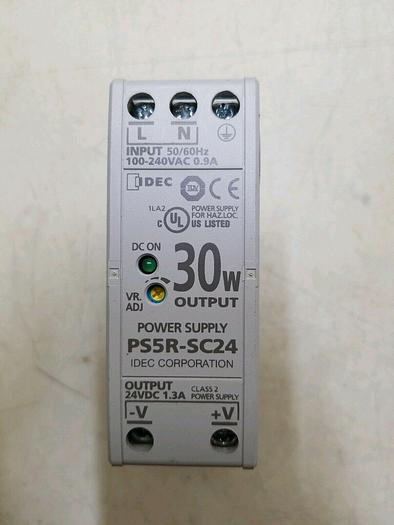 Used IDEC POWER SUPPLY MODULE PS5R-SC24