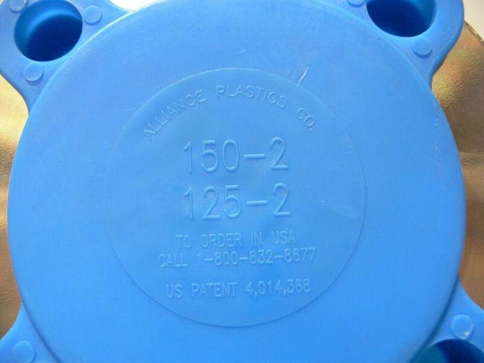 Used Saint-Gobain 316L Stainless Steel Flange Hose GFDA 2" X 2" X 18-3/8