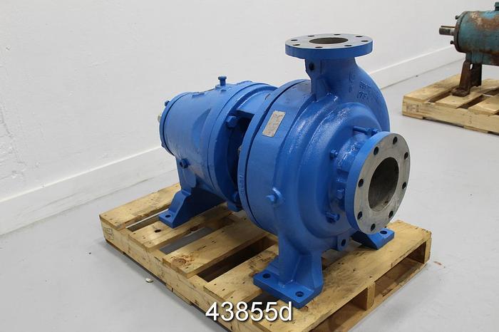 Used Goulds 3175 4x6x14 Pump, Stainless Steel Casing, 2-Vane Stainless Steel Impeller #43855