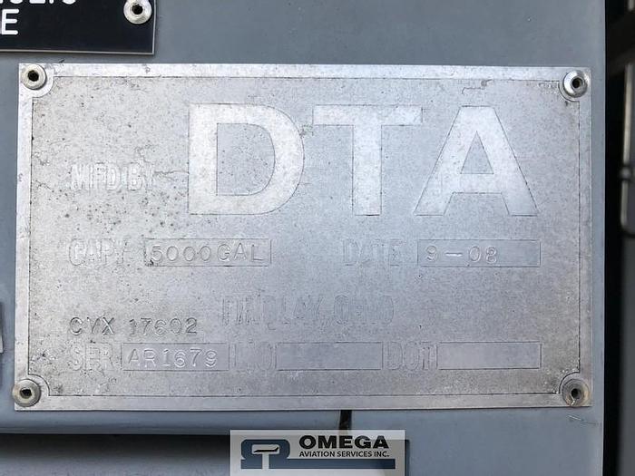 Used Unit #: 17602 - Year 2008. 5,000 Gallon Jet-A Fuel Truck, Mounted on a 2007 Freightliner chassis