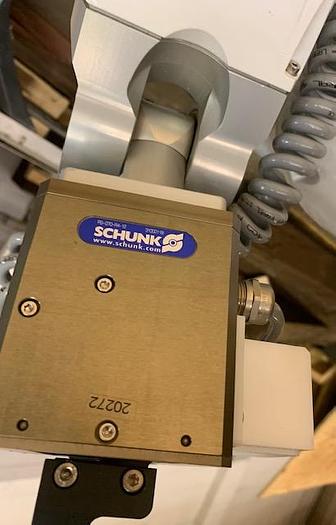 Used 2010 STAUBLI TX40 ROBOT WITH SCHUNK GRIPPER AND CS8C CONTROLLER