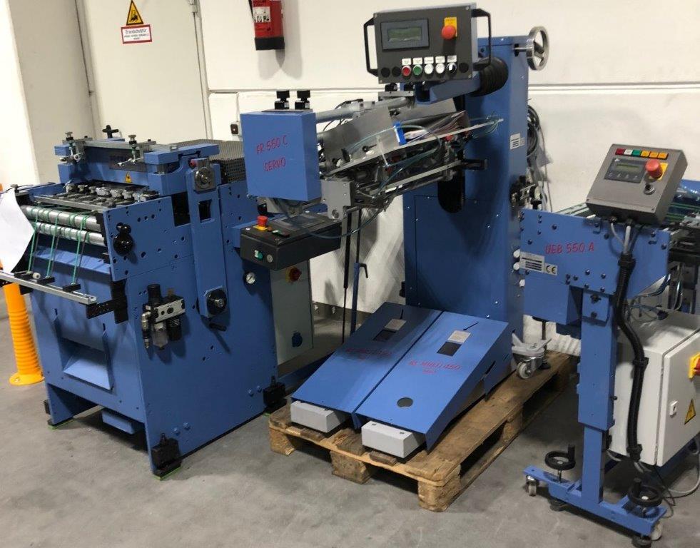 Used mobile automatic friction feeder Bograma FR 550 Servo C