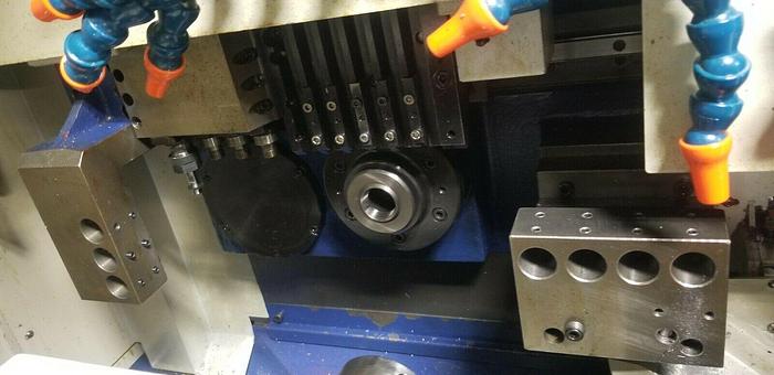 Used 2004 HANWHA SL20H Swiss Lathe