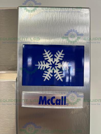 Used McCall  1-1045C Double Door Stainless Steel Refrigerator 49 Cu, Ft., 115V