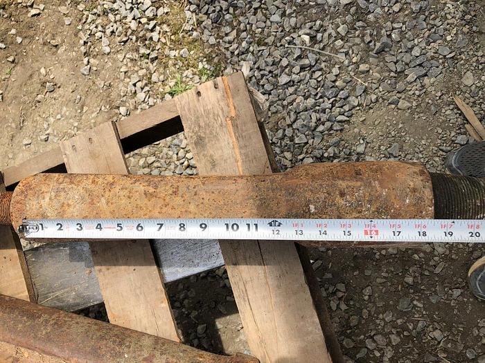 Used Cable Tool Well Drilling 5" 6" Trident Supreme 2” x 3” threads