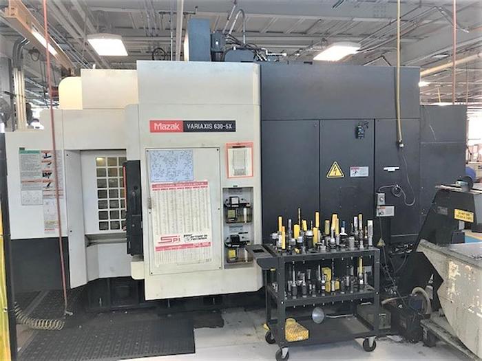 Used 2005 Mazak Variaxis 630-5X 2-PC