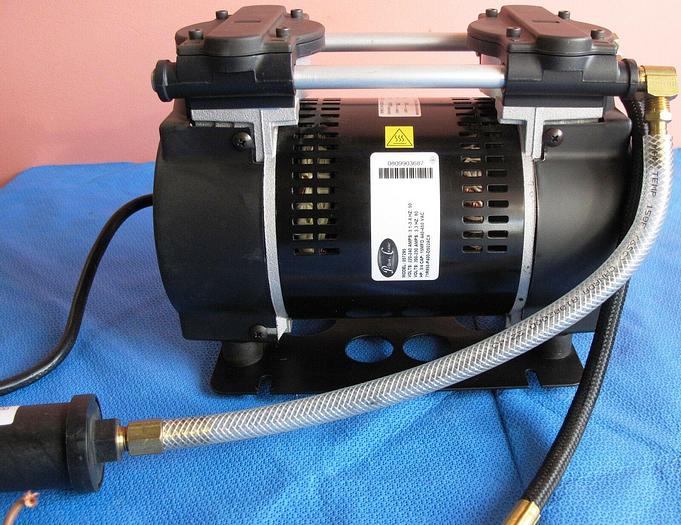 Used Pelton & Crane 057295 Rocking Piston Compressor 3/4 HP