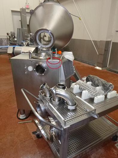 Used 2014 Vemag Continuous Vacuum Stuffer, Md #HP 15E & Vemag Ball Control, BC235 Portioning System HP10E & BC 235