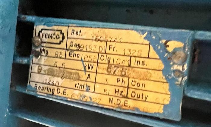 Used USED SIGMA BLENDER, 30 CUBIC FEET, STAINLESS STEEL, VARIABLE SPEED