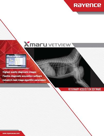 Rayence 1417WCC Wireless Flat Panel Detector - Xmaru VetView Veterinary Software