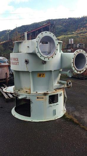 Used HYMAC MDL. 3636 PTESSURE SCREEN, S/S, 3.2 MM HOLES