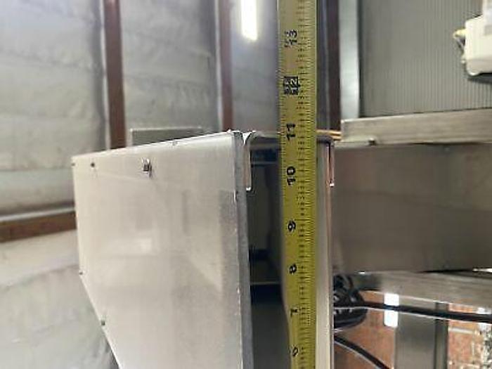 Used Hoosier 4CU BULK Stainless Steel Elevator Conveyor 480V