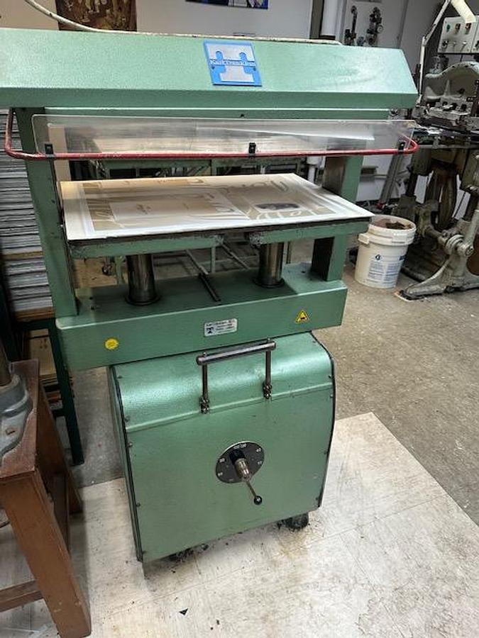 Gebraucht Tränklein Zwillingspresse 700 x 450 mm