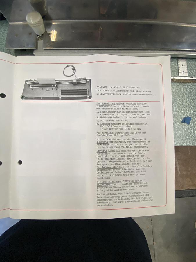 Gebraucht ELECTROMATIC MATADOR perfekt