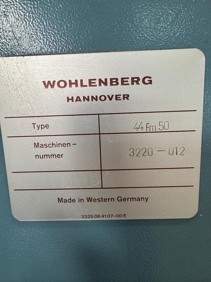 Gebraucht 1987 Wohlenberg 44 FM50