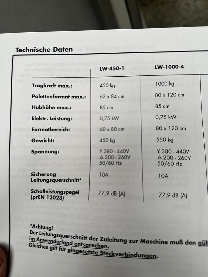 Gebraucht 2006 Polar LW 450 + EV Lift