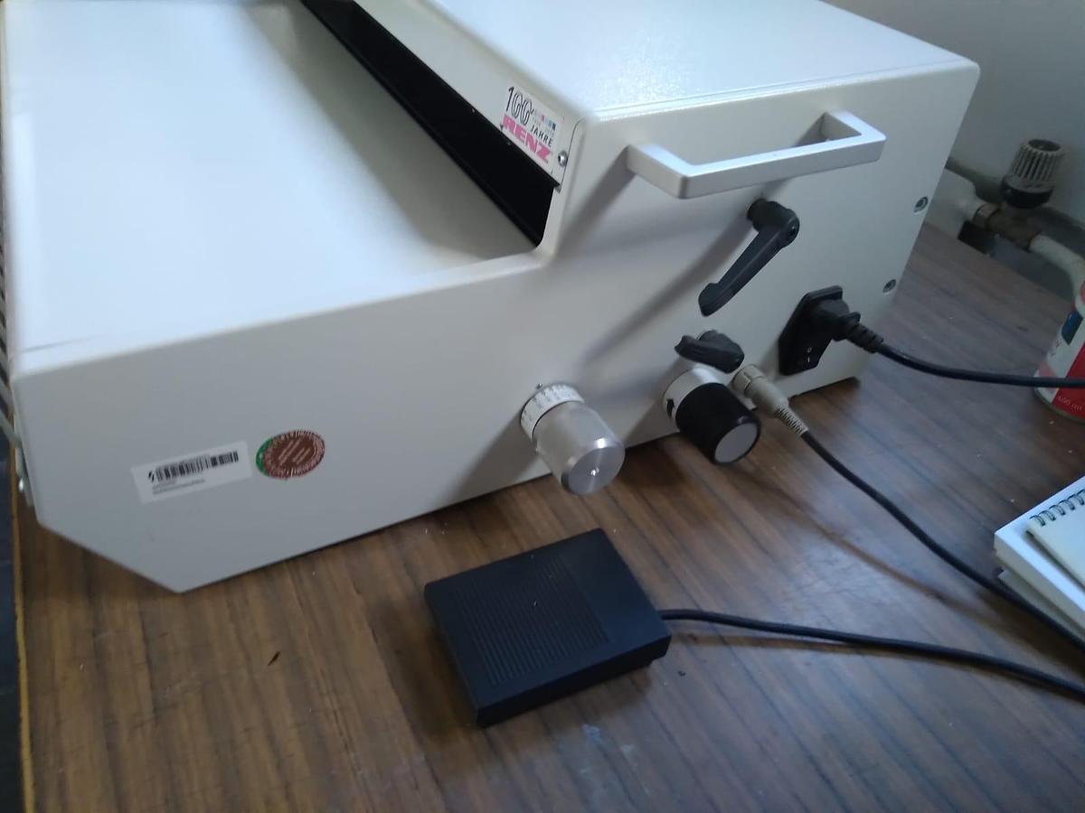 Gebraucht Renz 500 Stanze mit Renz ECL 500 Schliessmaschine