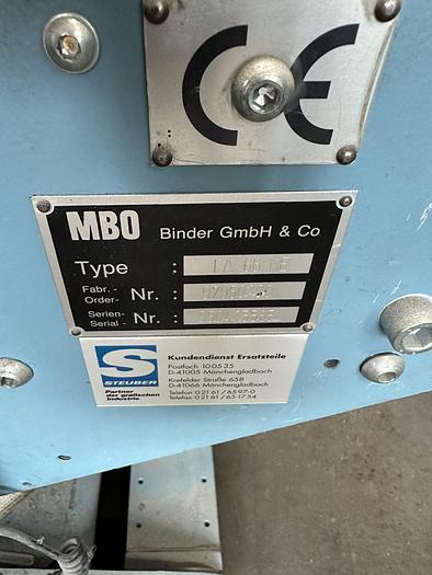 Gebraucht 1998 MBO K-76-6 SKTL