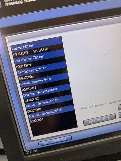 Gebraucht 2016 Konica Bizhub 1070