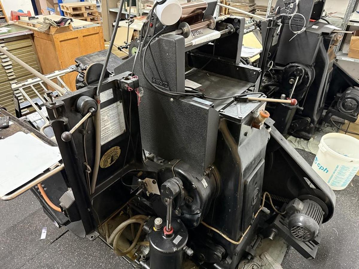 Gebraucht 1964 Heidelberg A3 Tiegel mit Heißfolienprägeeinrichtung