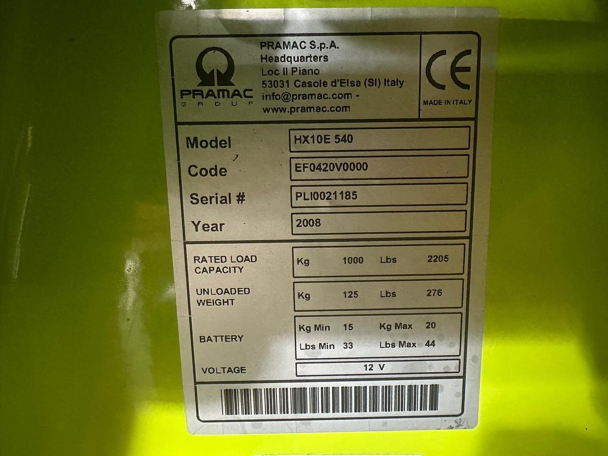 Gebraucht 2008 Pramac HX10E540