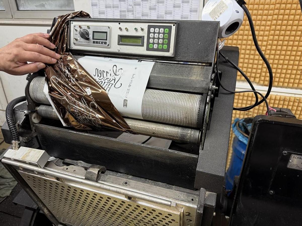 Gebraucht 1964 Heidelberg A3 Tiegel mit Heißfolienprägeeinrichtung