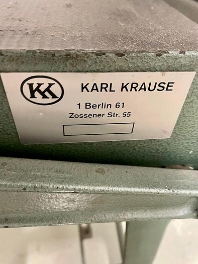Gebraucht Krause Falzeinbrennmaschine