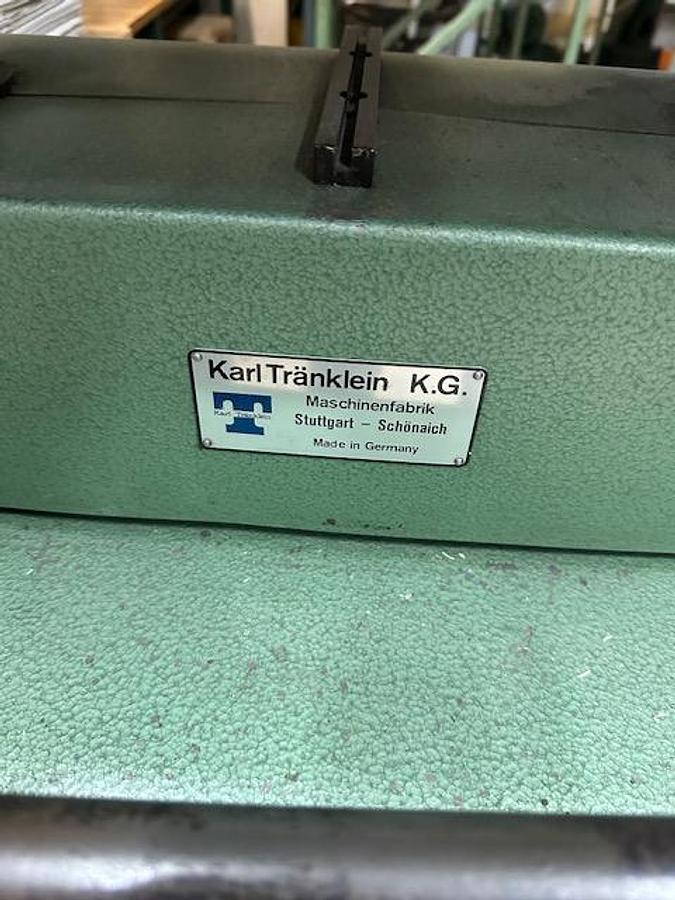 Gebraucht Tränklein Zwillingspresse 700 x 450 mm