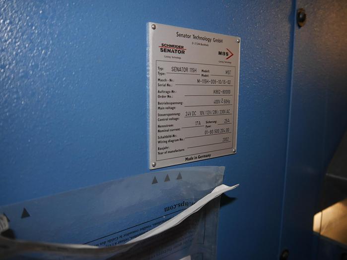 Gebraucht 2002 Senator 115 H MST