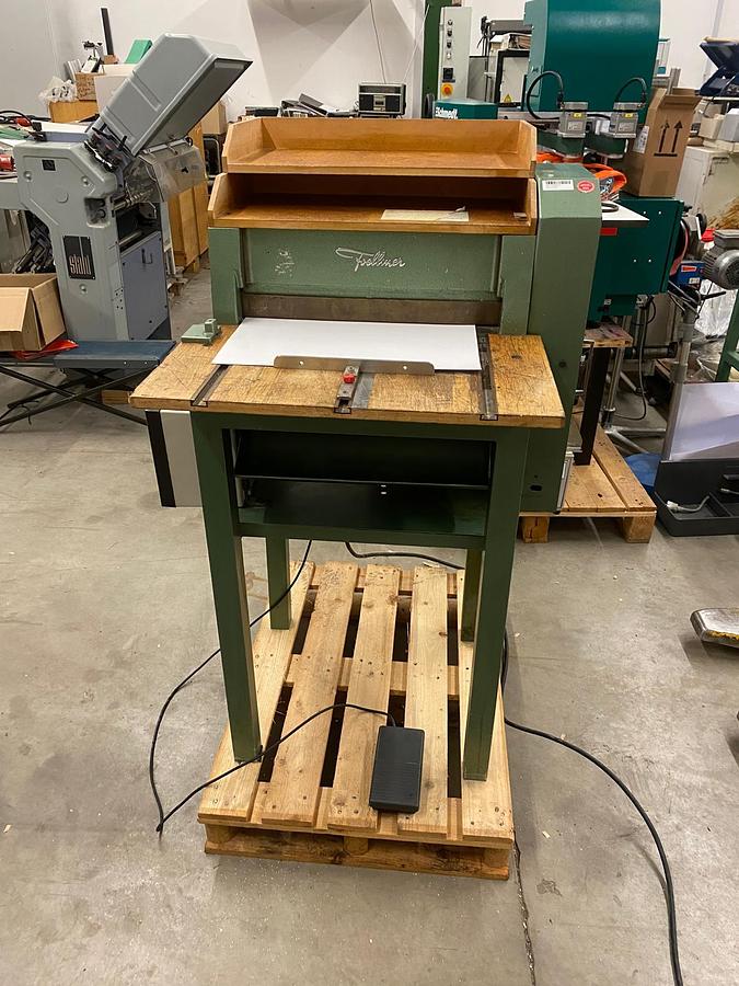 Gebraucht Foellmer Rillmaschine