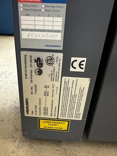 Gebraucht 2007 Heidelberg Suprasetter A52/A74
