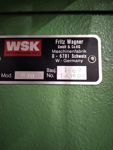 Gebraucht 1989 WSK Intermarking 930