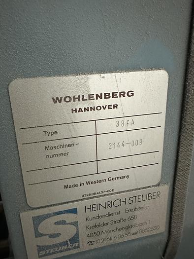 Gebraucht Wohlenberg 38 FA