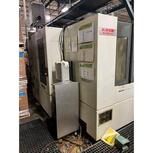 Used MORI SEIKI NH-4000 HORIZONTAL MACHINING CENTER