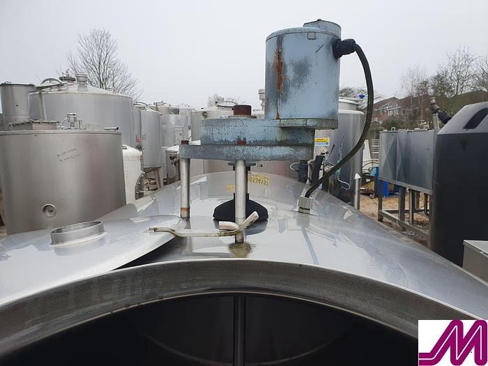 Used Paul Mueller 4,000 Litre Refrigerated Horizontal Tank 0-1000D