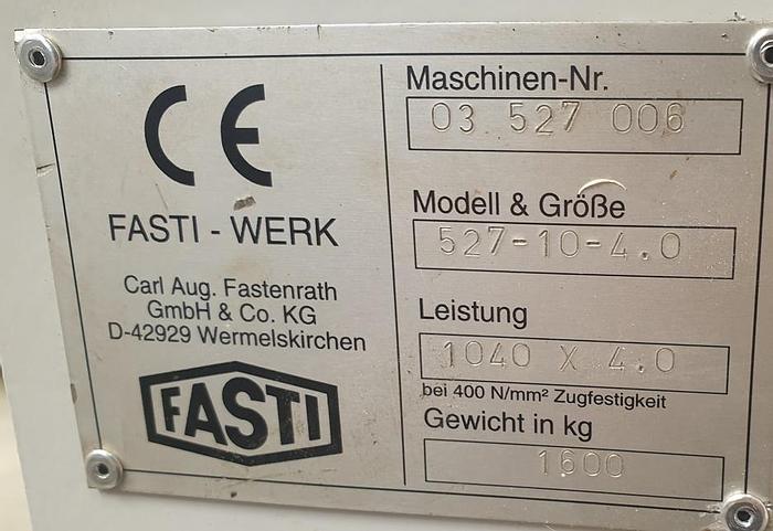 Gebraucht Tafelschere Fasti 527-10-4