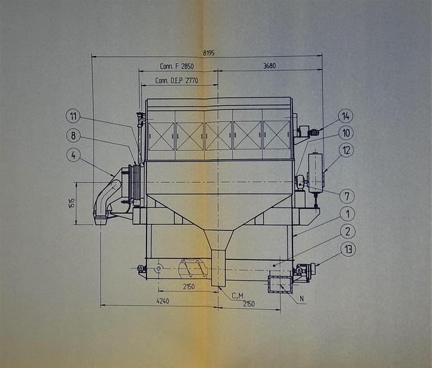 Gebraucht (SPA-388) - Disc Filter - diameter 5200mm
