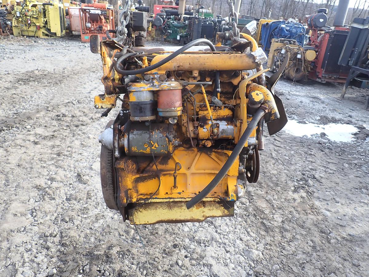 Used Ford 201 Diesel Engine 4500 BACKHOE! New Holland