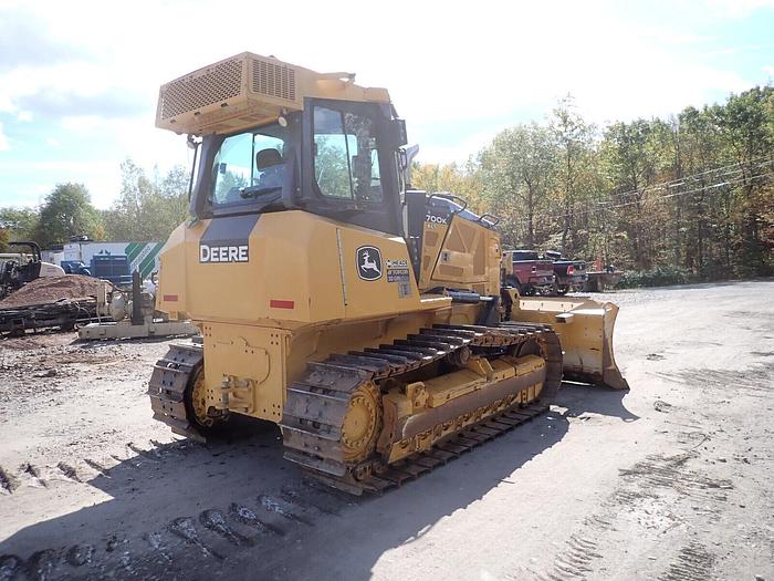 Used 2020 John Deere 700K XLT Crawler Dozer TOPCON GPS! CLEAN! A/C 6 Way Blade