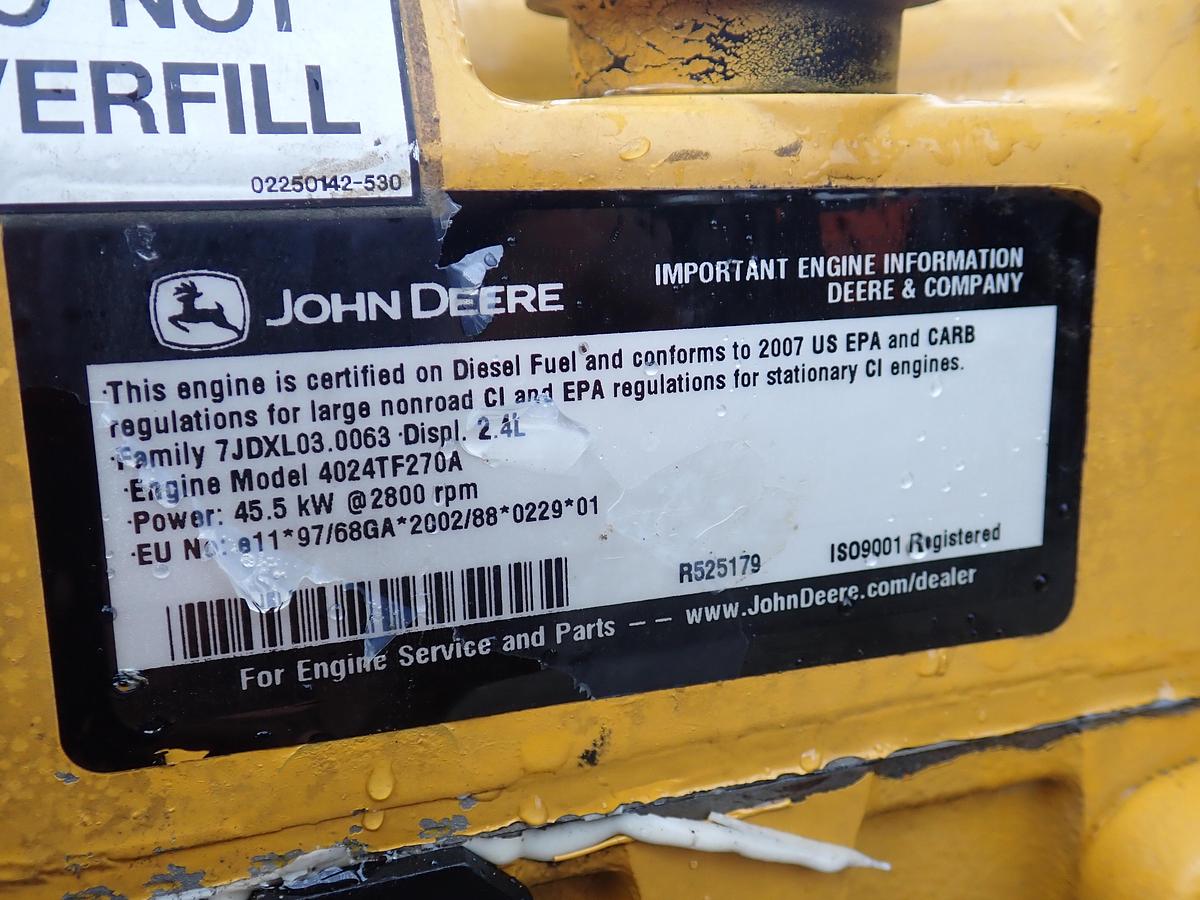 Used 2007 John Deere 4024TF270 Diesel Engine