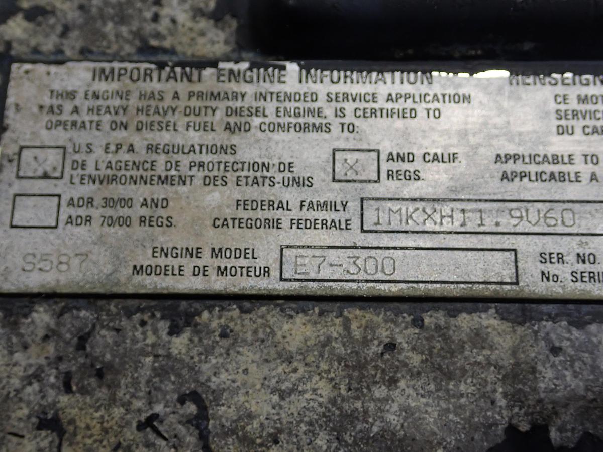 Used 2001 Mack E7-300 ETECH Diesel Engine