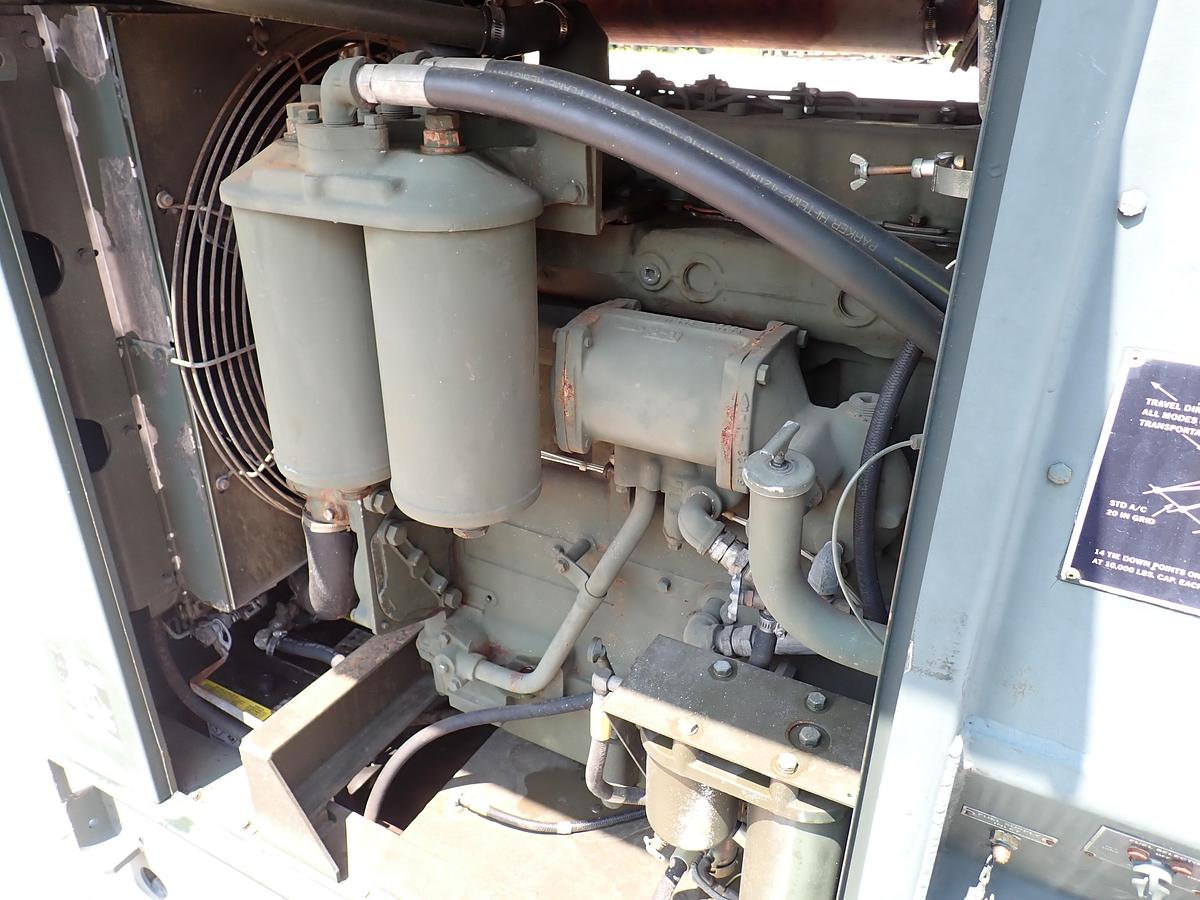 Used 1990 Libby MEP007B 100 KW Diesel Generator GOV'T SURPLUS