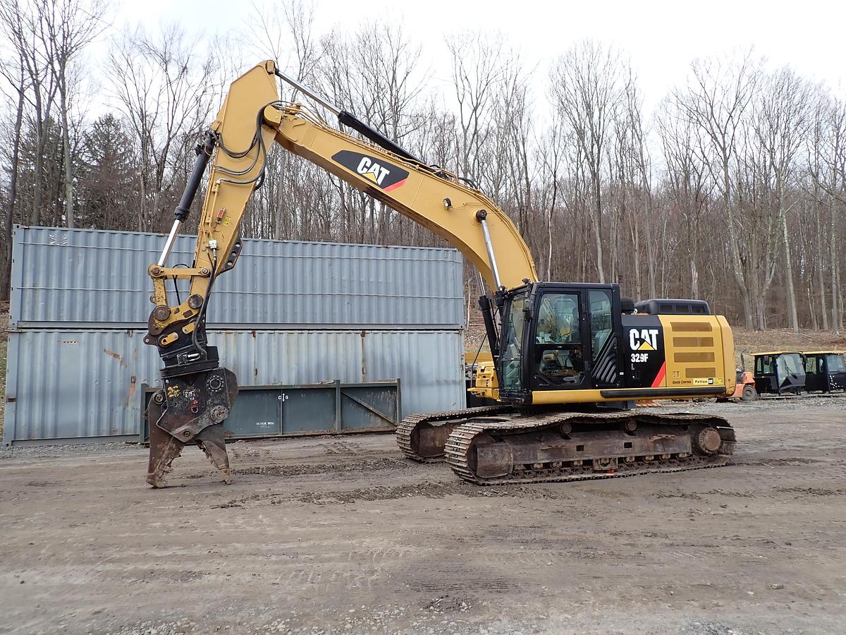 Used 2015 CAT 329FL Hydraulic Excavator 