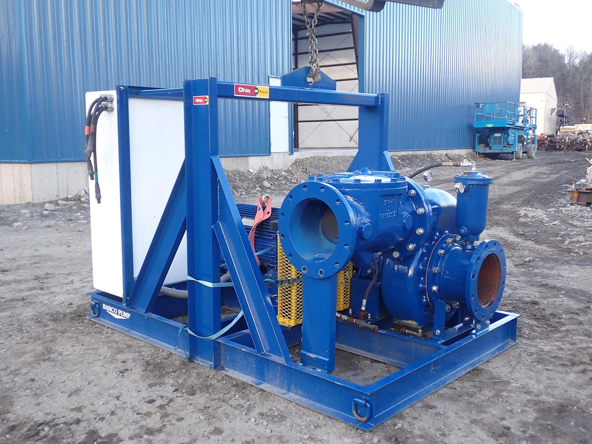 Used 2016 Gorman Rupp PA14B60 14" Water Pump ELECTRIC