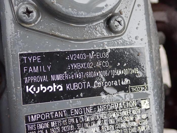 Used 2012 Kubota V2403-M-ET08e Diesel Engine POWER UNIT! VIDEO! RUNS MINT!